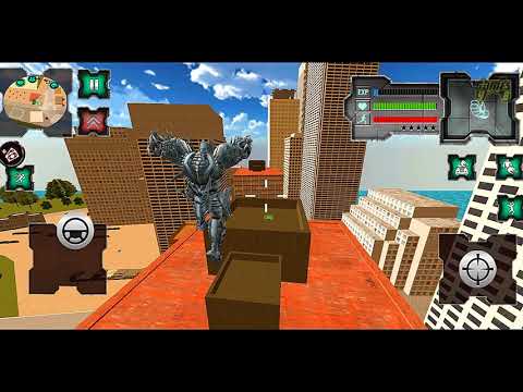Dragon Knight Armor Robot Transformation Truck Game #2 - Android Gameplay