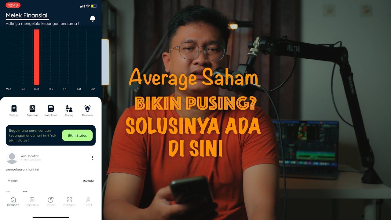 Kalkulator Average Saham 🚀 | Cara Mudah Hitung Modal di Aplikasi Keuangan