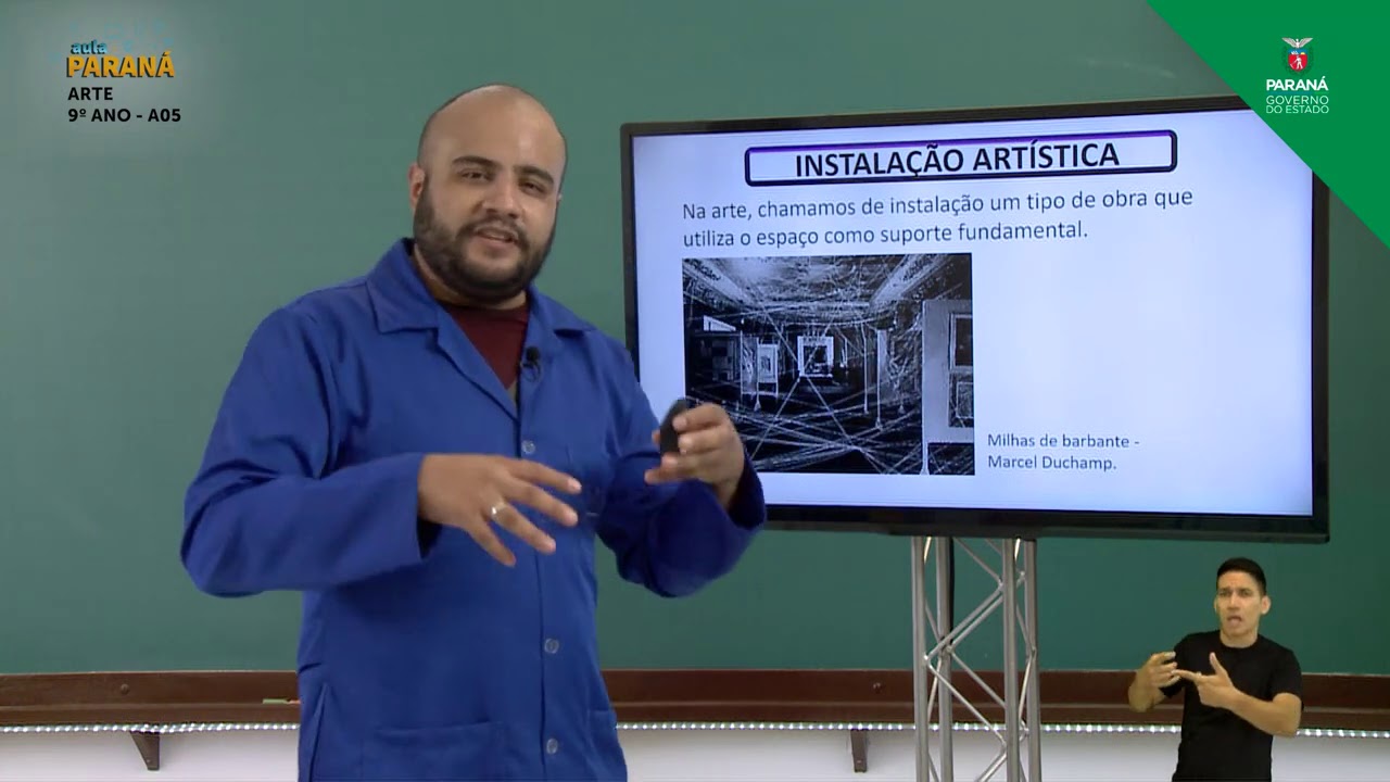2021 | 9º Ano | Arte | Aula 05 - Arte e Tecnologia: Instalações Artísticas e Videoarte - Parte 1