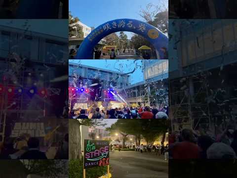 経済学科 第 125回祭本祭中の景色です✨️          豪華なステージ演出は葵祭の見どころのひとつです‼️ #葵祭 #東経大#葵祭実行委員会#東京経済大学