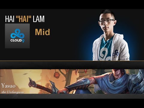 C9 Hai - Yasuo vs Nidalee - Mid - Challenger
