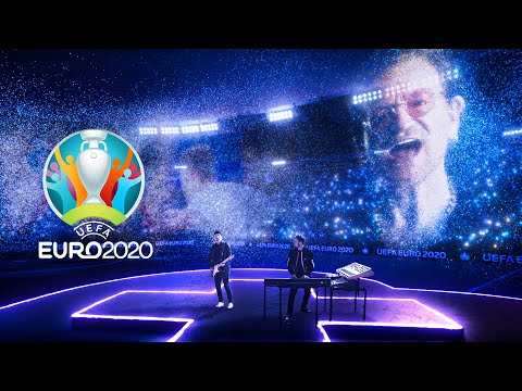 Martin Garrix, Bono & The Edge at EURO 2020 Opening Ceremony - We Are The People