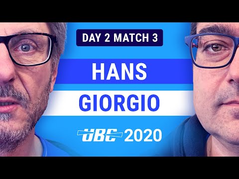 UBC 2020 (Day 2 Match 3): Hans Liby vs. Giorgio Castellano