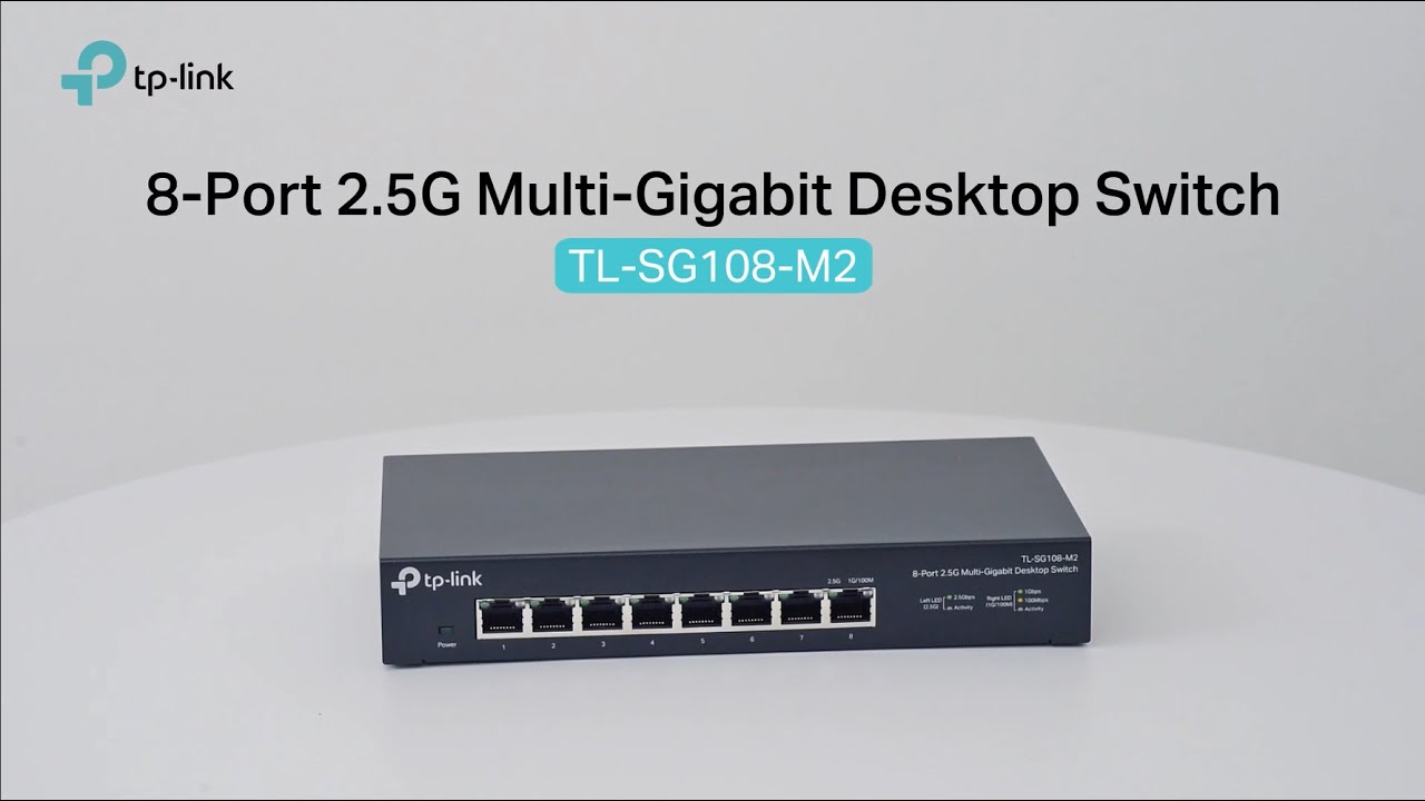 TP-Link Switch TL-SG108-M2 8 Port
