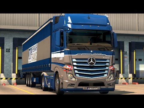 ETS 2 1.24 ProMods 2.03 Mercedes Benz Actros MPIV Uppsala - Helsinki