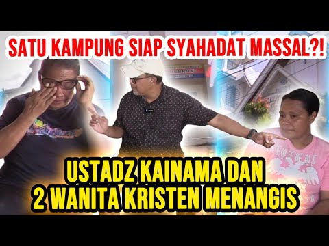 Ustadz Kainama Moves Two Ambonese Christian Women to Tears