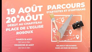 Teaser Exposition : Céciluce, Kromatik & Marie-Hélène Sigart | Parcours d'Artistes de Rosoux 🎨