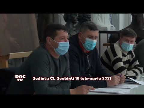 DAC TV Sedinta CL Scobinti 18 februarie 2021