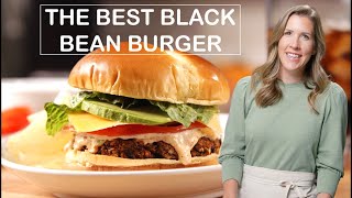 The Most Delicious Black Bean Burger