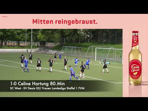SC West - SV Deutz 05  | Pass Schuss Tor