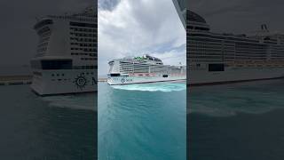 MSC Grandiosa Cruise Ship #cruise ship #ship#pani ka jahaji