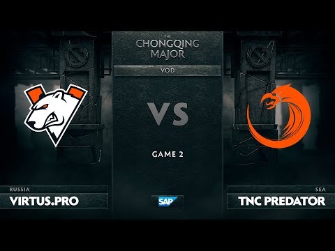 [EN] Virtus.pro vs TNC Predator, Game 2, The Chongqing Major Group A