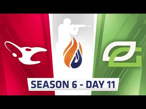 ECS Season 6 Day 11 Mousesports vs Optic - Train