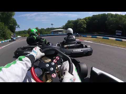 Club100  0718 Buckmore Elite Sprint Heat 3