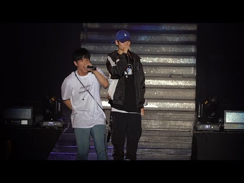 180707 김윤호(Yenjamin) X 조원우(H2ADIN) - Break Time (바나나 우유 선물받은 조원우) @슈퍼루키 끝판왕 in 서울 [4K 직캠]  by. fanPD