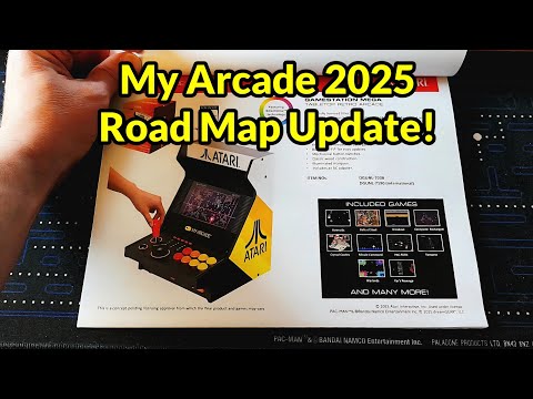 First Look at My Arcade New Items 2025 Updated Road Map: Atari, Sega and Capcom Review! 🕹️
