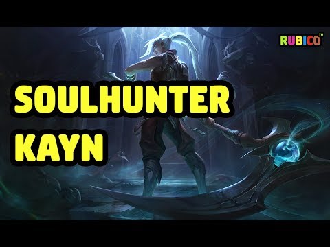 SOULHUNTER KAYN SKIN SPOTLIGHT - LEAGUE OF LEGENDS