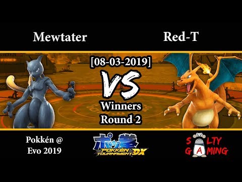 Pokkén @ Evo 2019 - Mewtater (Shadow Mewtwo) vs Red-T (Charizard) WR2