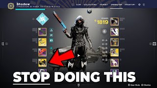 70 Ways You Might Be Playing Destiny 2 Wrong