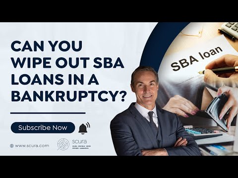 Can You Wipe Out SBA Loans in a Bankruptcy?