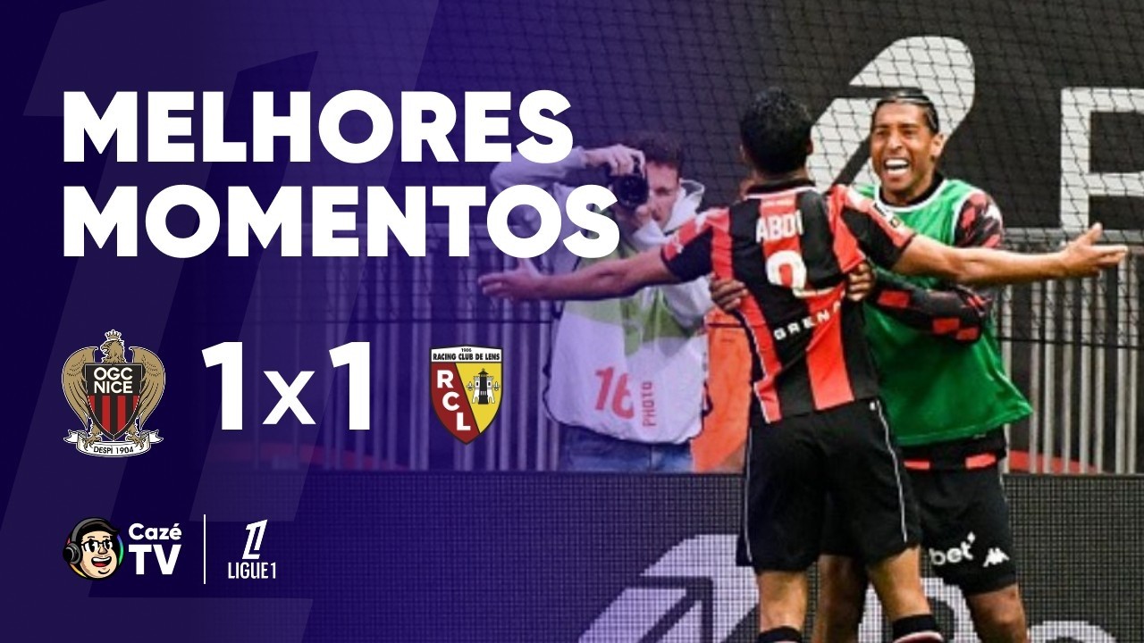 MELHORES MOMENTOS: NICE 1 X 1 LENS | LIGUE 1 2025/2026 | 32ª RODADA