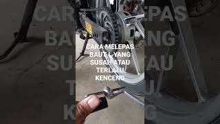 Download lagu cara melepas baut L yang susah atau kenceng mp3