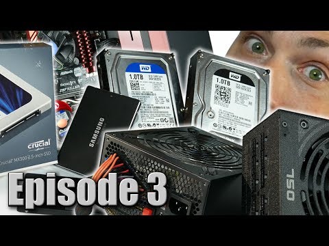 Beginners Guide: How to Build a Gaming PC Ep. 3 - Power Supply & Storage Drive Buyers Guide