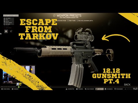 Gunsmith - Part 4 Escape from Tarkov Büchsenmacher Quest 12.12 Tutorial Guide deutsch King_ChiefTV