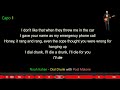 Noah Kahan - Dial Drunk ft, Post Malone - Lyrics Chords Vocals