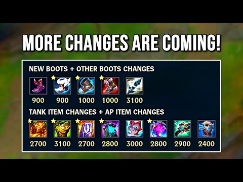 PATCH 14.10 PREVIEW #2 - Tank Items, Boots and AP Items!