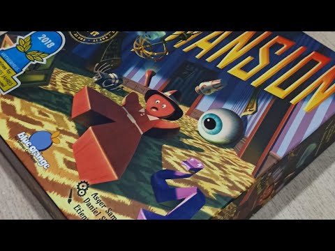 Panic Mansion Board Game - Unboxing with Soren