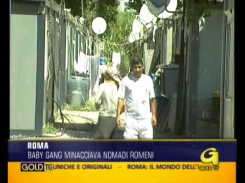 gold tv romeni arrestati pedaggio campo nomadi rom serv. alessio orlandi