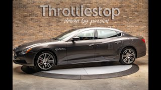 Video Thumbnail for 2017 Maserati Quattroporte