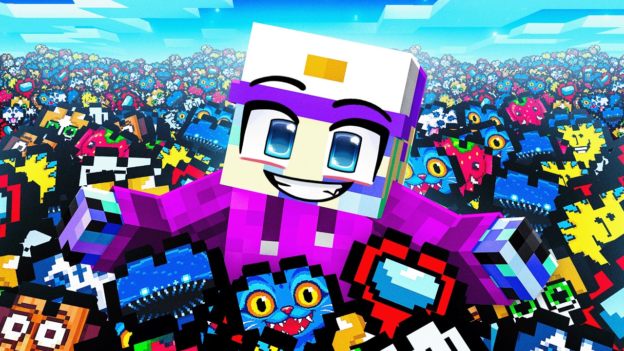 Minecraft with EVERY Custom Heart