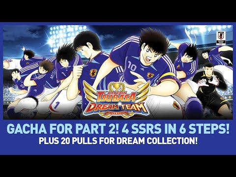 All 6 Steps + 20 Dream Collection pulls - Captain Tsubasa Dream Team [Japan Golden-23 Samurai]