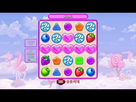 [슬롯시대]에보플레이 - 캔디 크리즈 슬롯(Candy Craze Slot) 플레이 영상