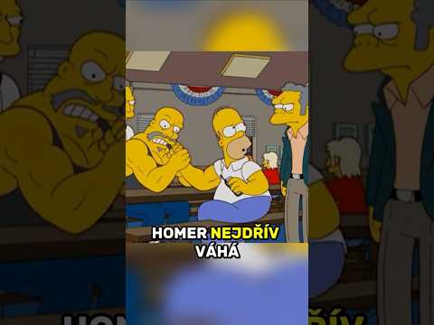Homer je silák  s17e05 #thesimpsons #muscles