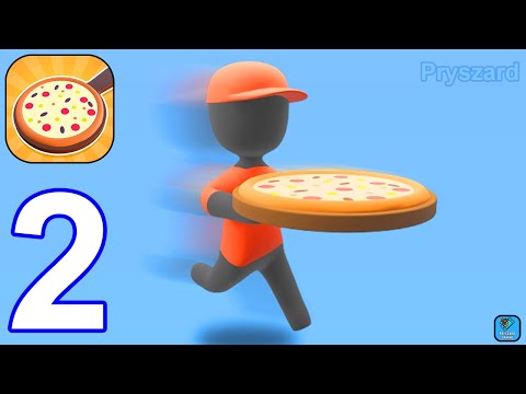 Like a Pizza - Gameplay Walkthrough Part 2 Max Level Pizza Simulator (iOS,Android)