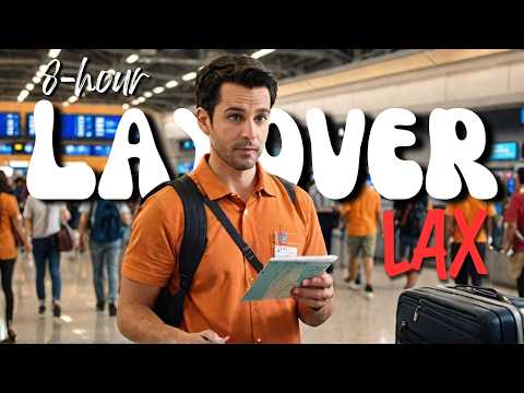 Exploring LAX on an 8-Hour LAYOVER in LOS ANGELES! 4K | Sydtravella