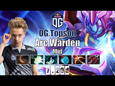 Arc Warden Mid | OG.Topson | TOPSON MAKES THIS HERO BROKEN | 7.29d Gameplay Highlights