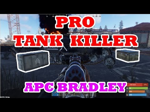How to Kill Bradley - Easiest way to kill Tank APC Bradley 2019 ~ Rust