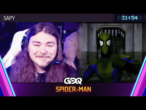 Spider-Man by Sapy in 31:54 - Awesome Games Done Quick 2026