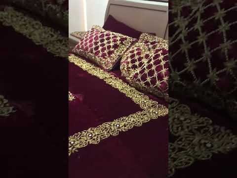 Bridal bedsheet 🌸03119633279 #love #bridalroomdecoration #bridalroom #roomdecor #roomdecoration