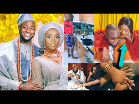No Leave, No Transfer Said Chioma as She Flauts Her Ring While Davido Cooks to Celebrate Their Love!
