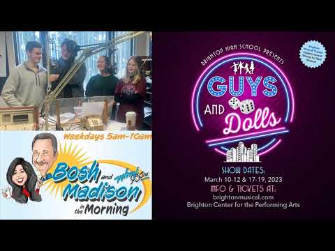 Guys and Dolls WHMI Interview 3-6-23