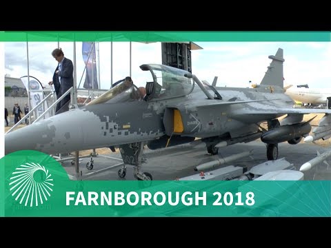 Farnborough Air Show 2018: Saab's Gripen E