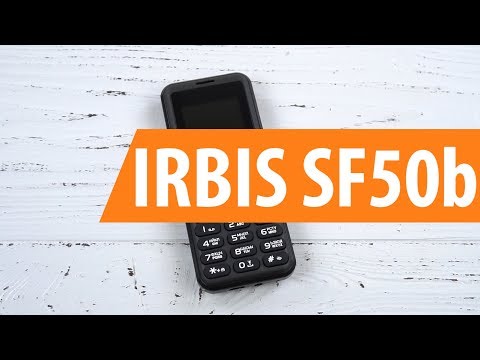 Мобильный телефон Irbis SF50b черный - Видео