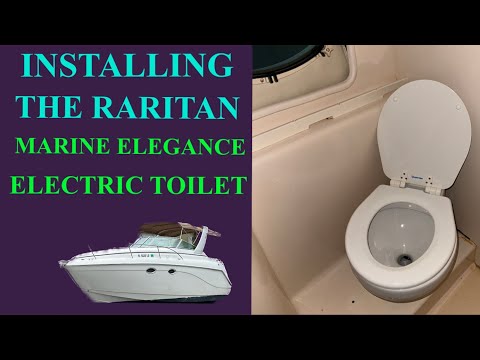 Raritan Marine Elegance Toilet Installation   4K