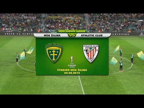MŠK ŽILINA - Athletic Club 3:2 (0:2)