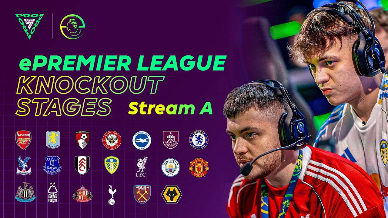 LIVE! ePremier League knockouts!